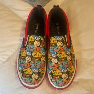 Pokémon slip on shoes
